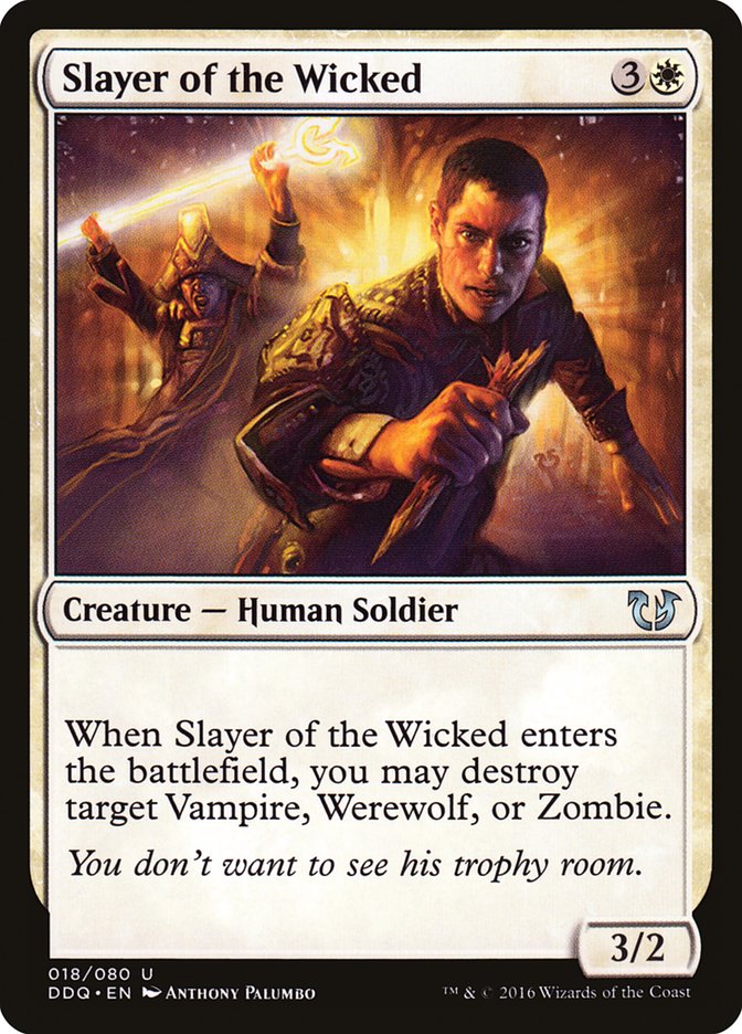 Slayer of the Wicked [Duel Decks: Blessed vs. Cursed] | Good Games Adelaide SA