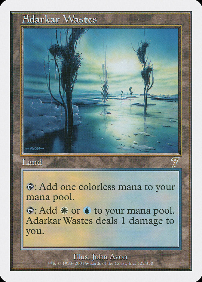 Adarkar Wastes [Seventh Edition] | Good Games Adelaide SA