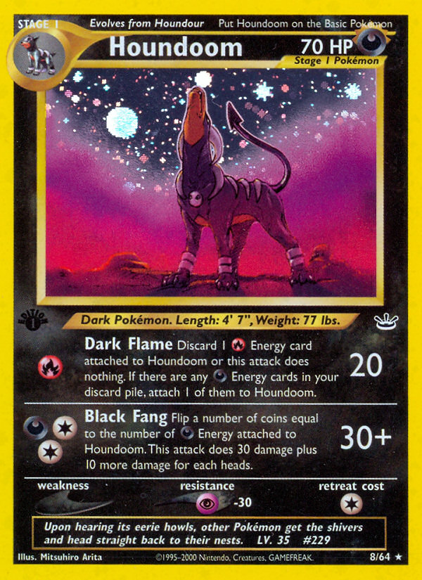 Houndoom (8/64) [Neo Revelation 1st Edition] | Good Games Adelaide SA