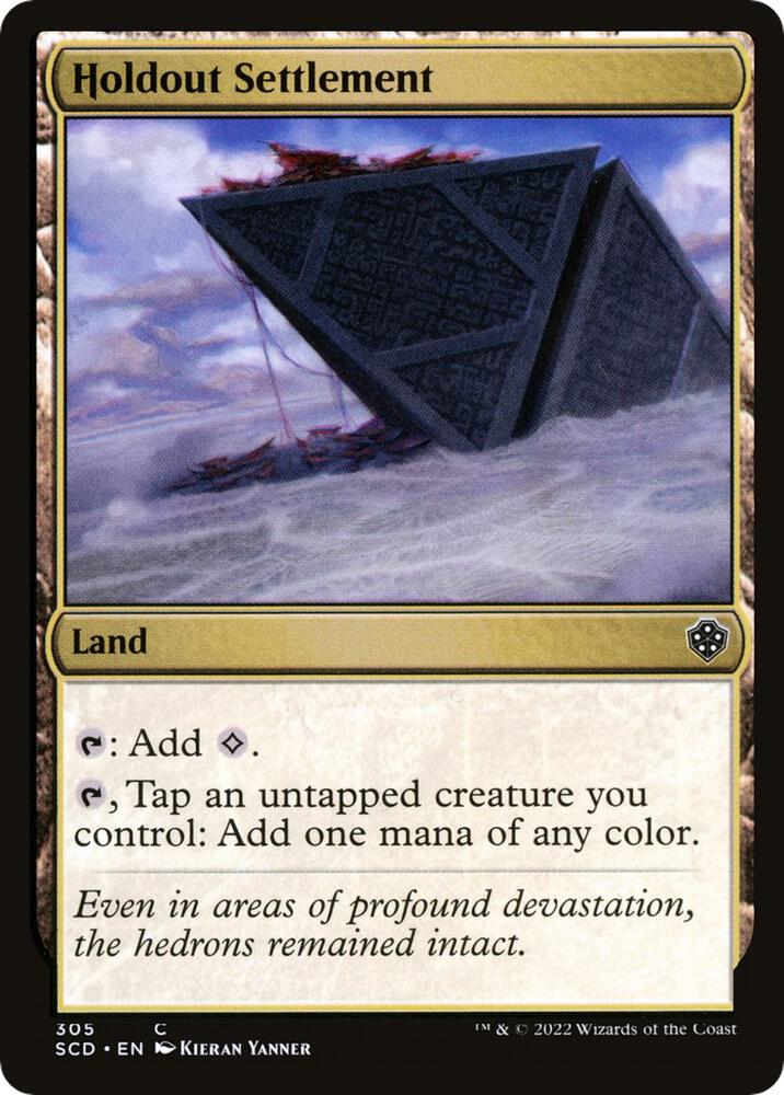 Holdout Settlement 305 (Starter Commander Decks)  | Good Games Adelaide SA