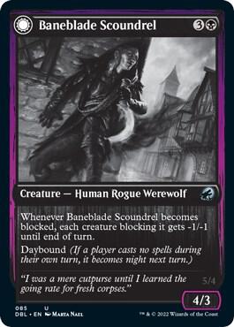 Baneblade Scoundrel 85 (Innistrad: Double Feature)  - Foil | Good Games Adelaide SA