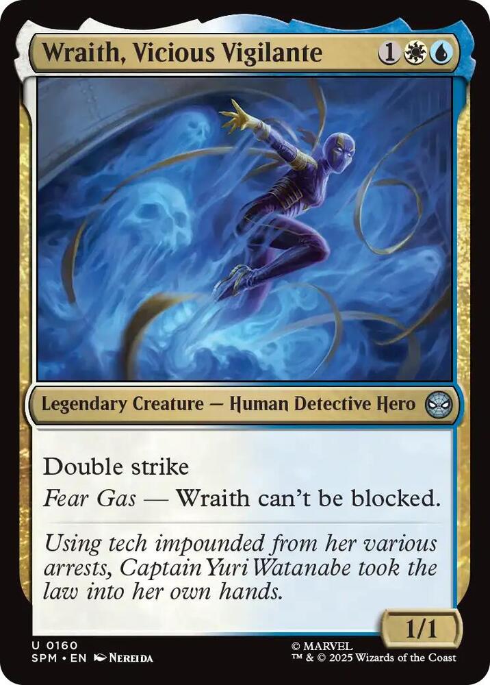 Wraith Vicious Vigilante 160 (Marvel's Spider-Man)  - Foil | Good Games Adelaide SA