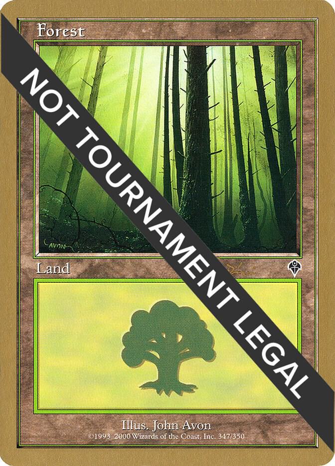 Forest 347 2001 Jan Tomcani INV jt347a/138 (World Championship Decks)  | Good Games Adelaide SA
