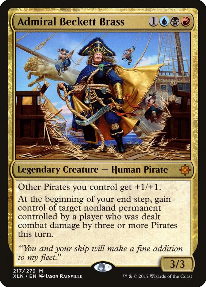Admiral Beckett Brass 217 (Ixalan)  - Foil | Good Games Adelaide SA