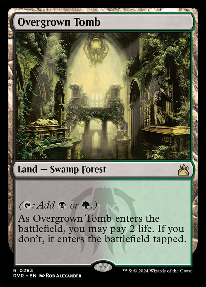 Overgrown Tomb 283 (Ravnica Remastered)  | Good Games Adelaide SA