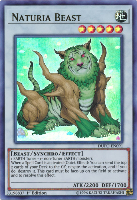 Naturia Beast [DUPO-EN091] Ultra Rare | Good Games Adelaide SA