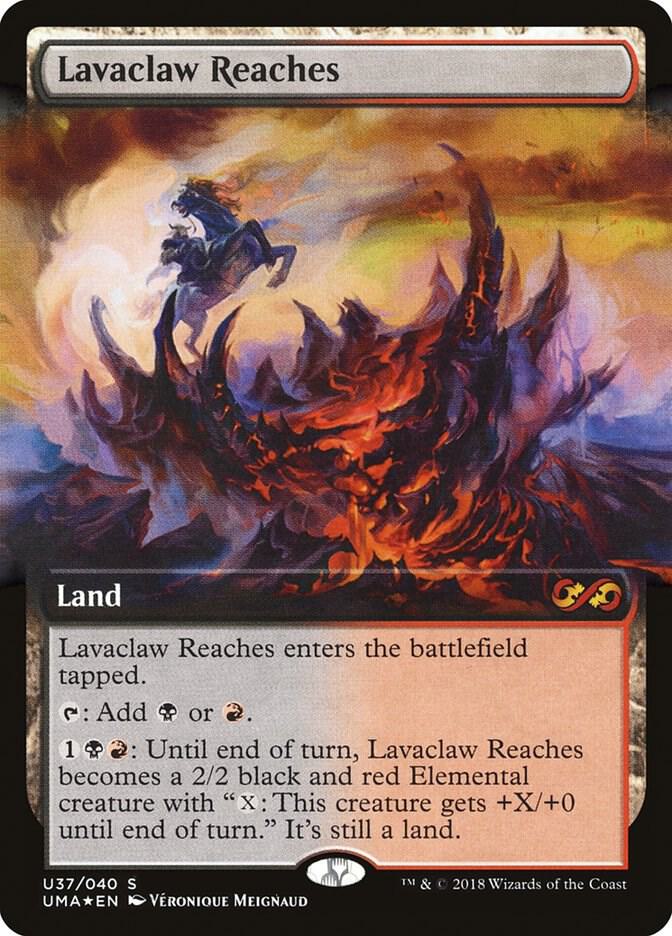 Lavaclaw Reaches U37 (Ultimate Masters: Box Toppers)  - Foil | Good Games Adelaide SA