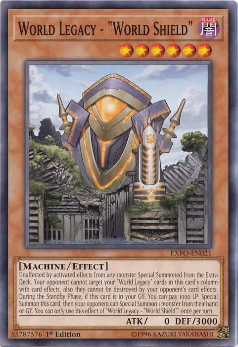 World Legacy - "World Shield" [EXFO-EN021] Common | Good Games Adelaide SA