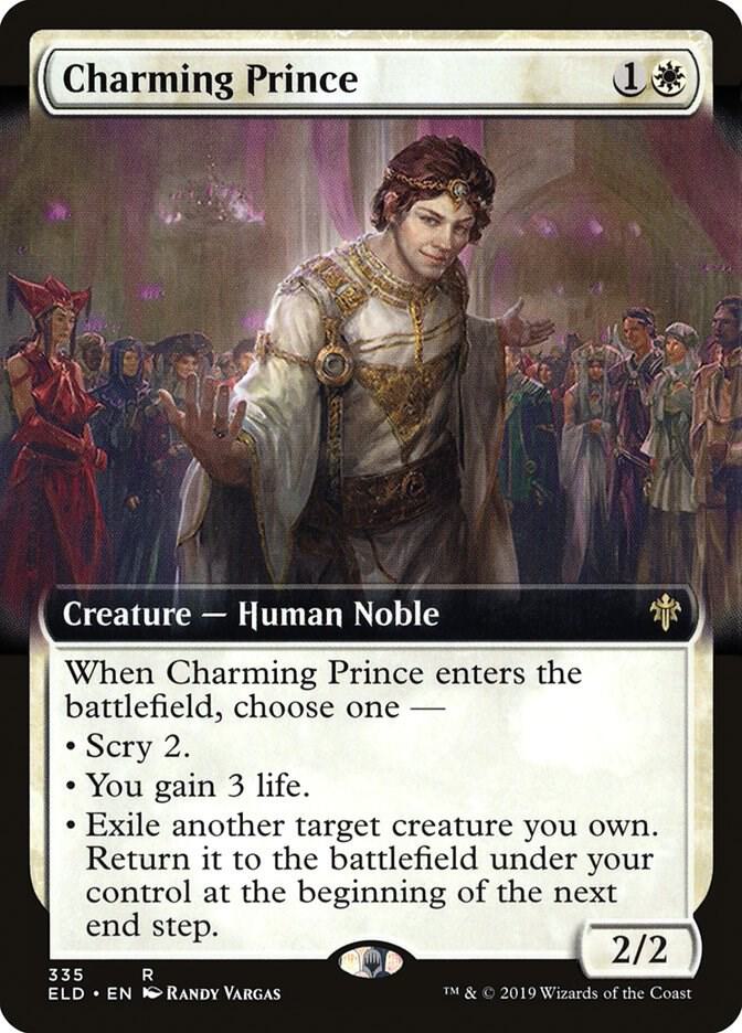 Charming Prince Extended Art 335 (Throne of Eldraine)  | Good Games Adelaide SA