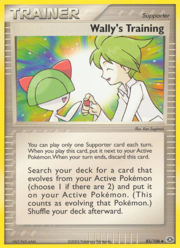 Wally's Training (85/106) [EX: Emerald] | Good Games Adelaide SA