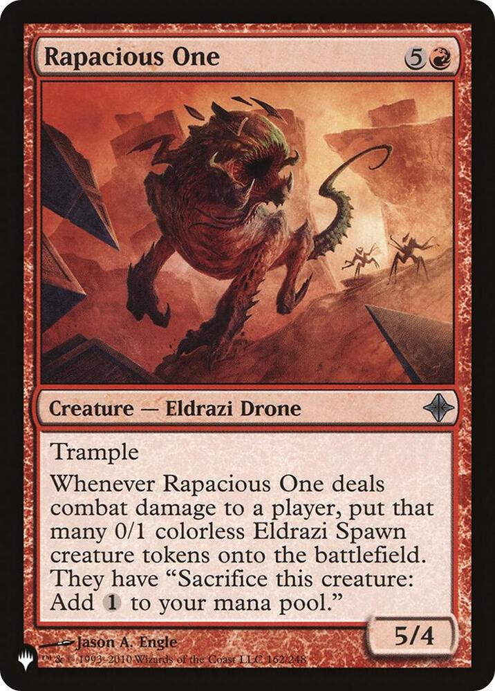 Rapacious One 162/248 (The List Reprints)  | Good Games Adelaide SA