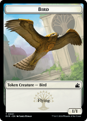 Bird // Angel (0002) Double-Sided Token [Ravnica Remastered Tokens] | Good Games Adelaide SA