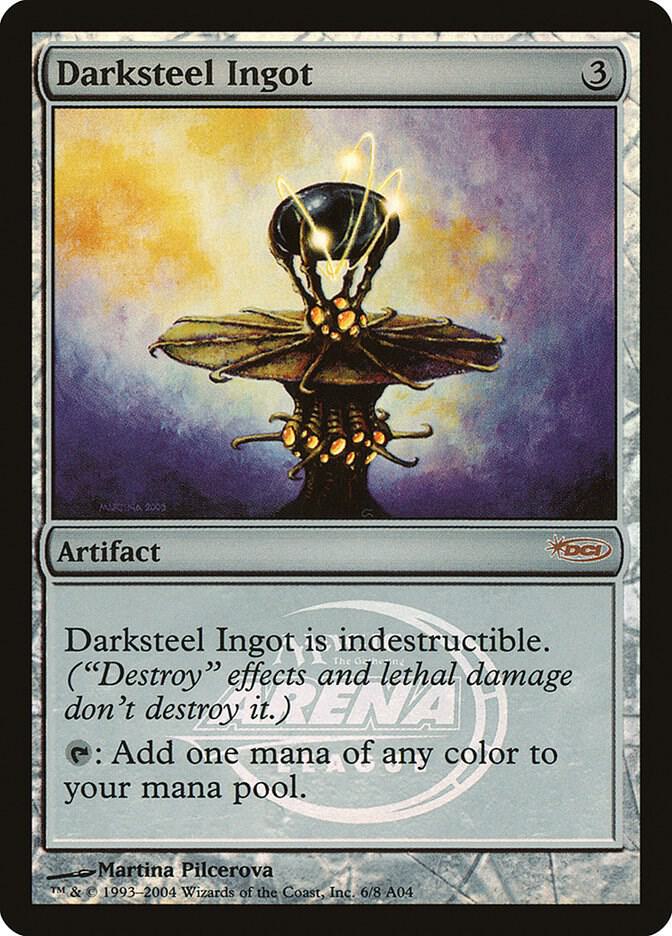 Darksteel Ingot 6 (Arena Promos)  - Foil | Good Games Adelaide SA