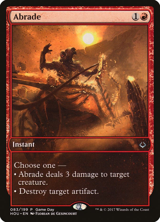 Abrade [Hour of Devastation Promos] | Good Games Adelaide SA