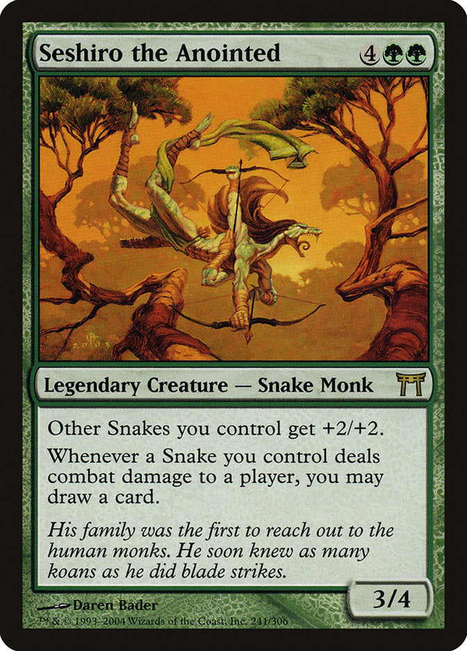 Seshiro the Anointed 241 (Champions of Kamigawa)  - Foil | Good Games Adelaide SA