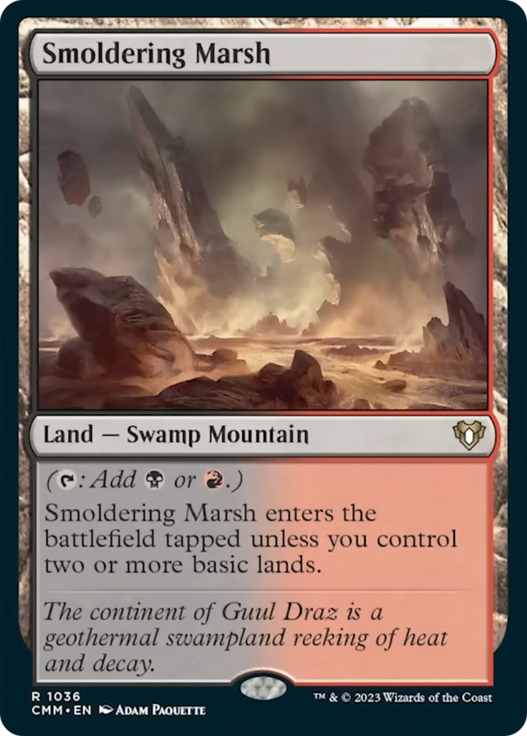 Smoldering Marsh [Commander Masters] | Good Games Adelaide SA