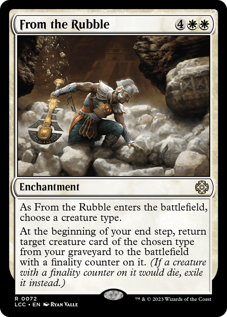 From the Rubble [The Lost Caverns of Ixalan Commander] | Good Games Adelaide SA