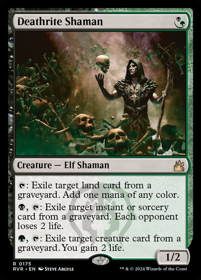 Deathrite Shaman 175 (Ravnica Remastered)  - Foil | Good Games Adelaide SA