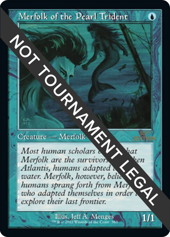 Merfolk of the Pearl Trident Retro Frame 363 (30th Anniversary Edition)  | Good Games Adelaide SA