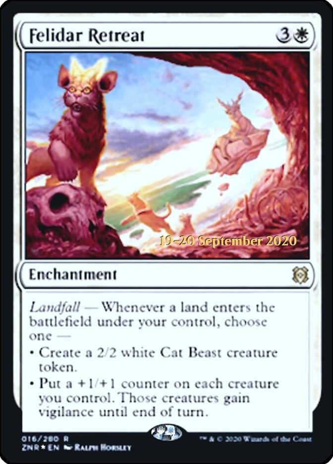 Felidar Retreat 16 (Prerelease Cards)  - Foil | Good Games Adelaide SA