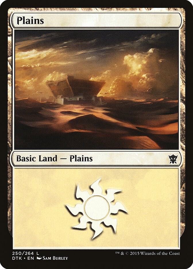 Plains 250 (Dragons of Tarkir)  - Foil | Good Games Adelaide SA
