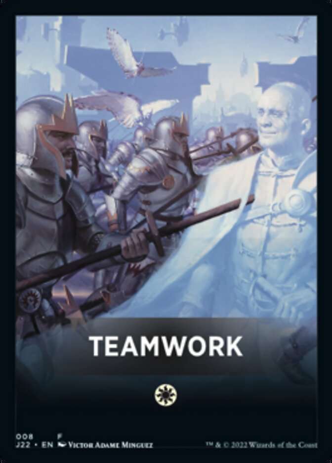 Teamwork Theme Card [Jumpstart 2022 Front Cards] | Good Games Adelaide SA