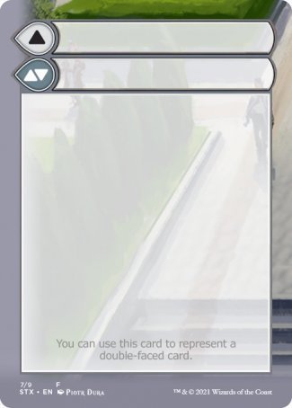 Helper Card (7/9) [Strixhaven: School of Mages Tokens] | Good Games Adelaide SA