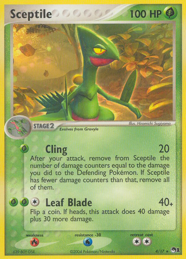 Sceptile (4/17) [POP Series 1] | Good Games Adelaide SA