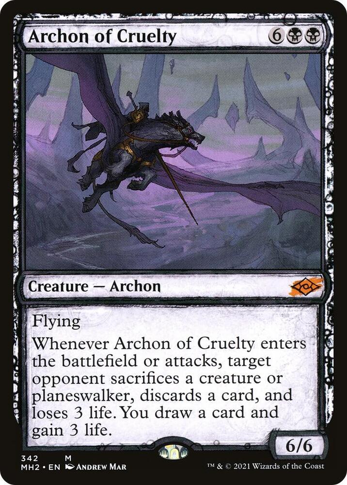 Archon of Cruelty Showcase 342 (Modern Horizons 2)  | Good Games Adelaide SA