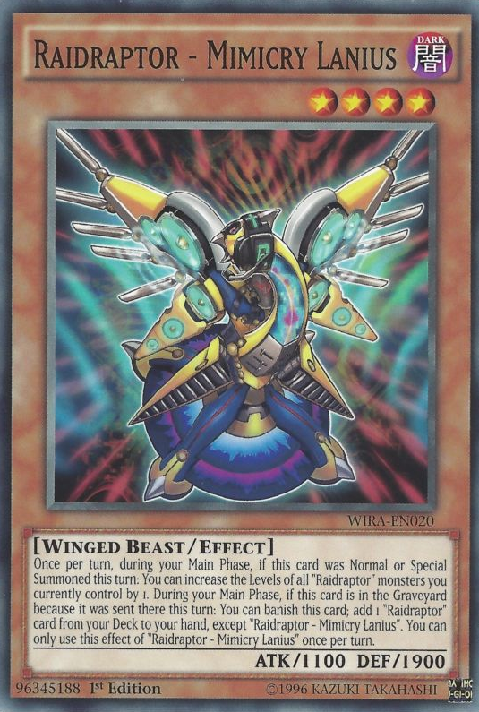 Raidraptor - Mimicry Lanius [WIRA-EN020] Common | Good Games Adelaide SA