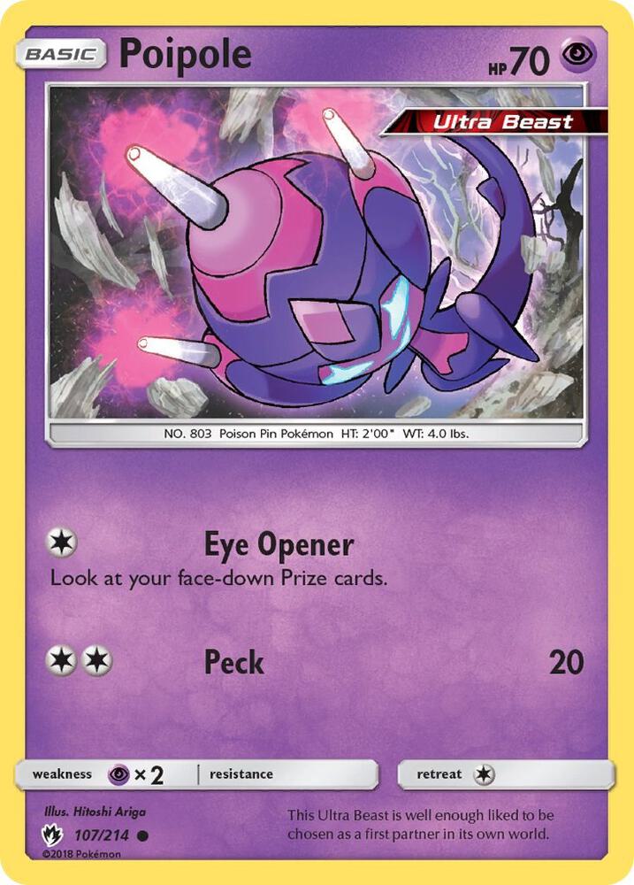 Poipole 107/214 (SM - Lost Thunder)  | Good Games Adelaide SA