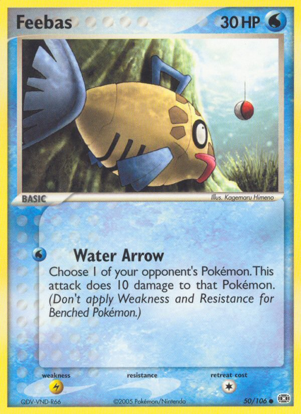 Feebas (50/106) [EX: Emerald] | Good Games Adelaide SA