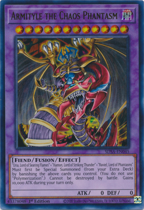 Armityle the Chaos Phantom [SDSA-EN045] Ultra Rare | Good Games Adelaide SA