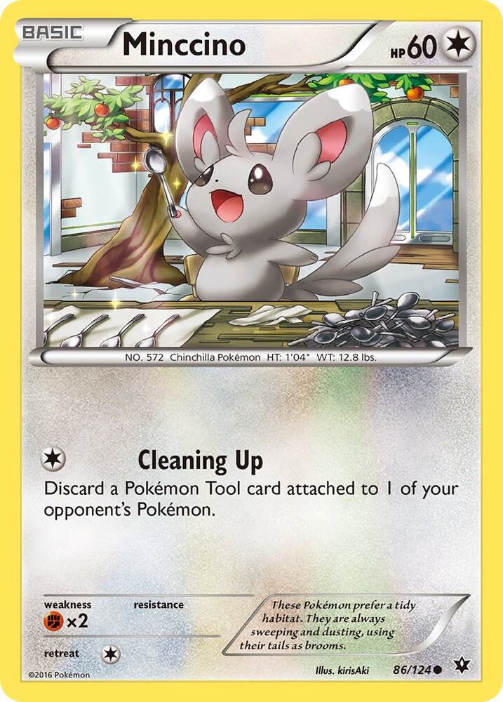 Minccino 86/124 (XY - Fates Collide)  | Good Games Adelaide SA