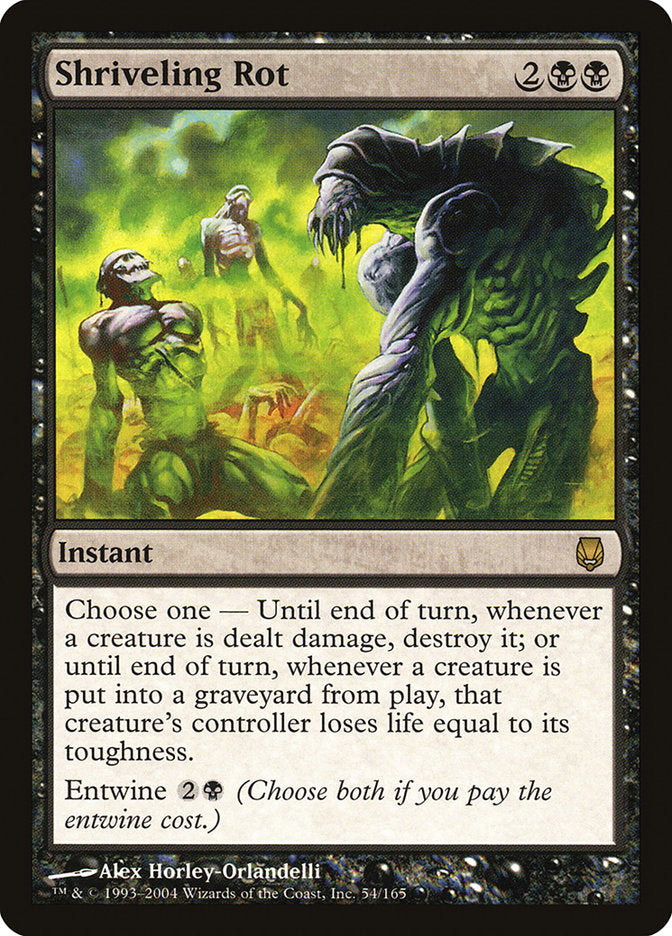 Shriveling Rot 54 (Darksteel)  - Foil | Good Games Adelaide SA