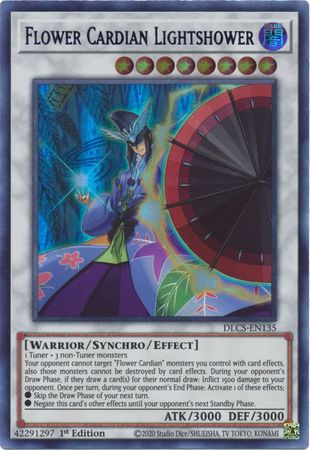 Flower Cardian Lightshower (Blue) [DLCS-EN135] Ultra Rare | Good Games Adelaide SA