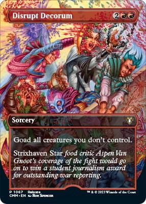 Disrupt Decorum 1067 (Launch Party & Release Event Promos)  - Foil | Good Games Adelaide SA