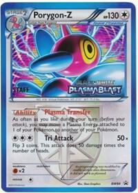 Porygon-Z Team Plasma Prerelease Staff BW84 (Black and White Promos)  - Holofoil | Good Games Adelaide SA