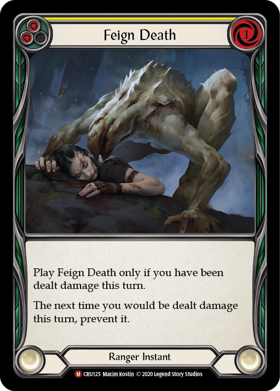 Feign Death [CRU125] 1st Edition Normal | Good Games Adelaide SA
