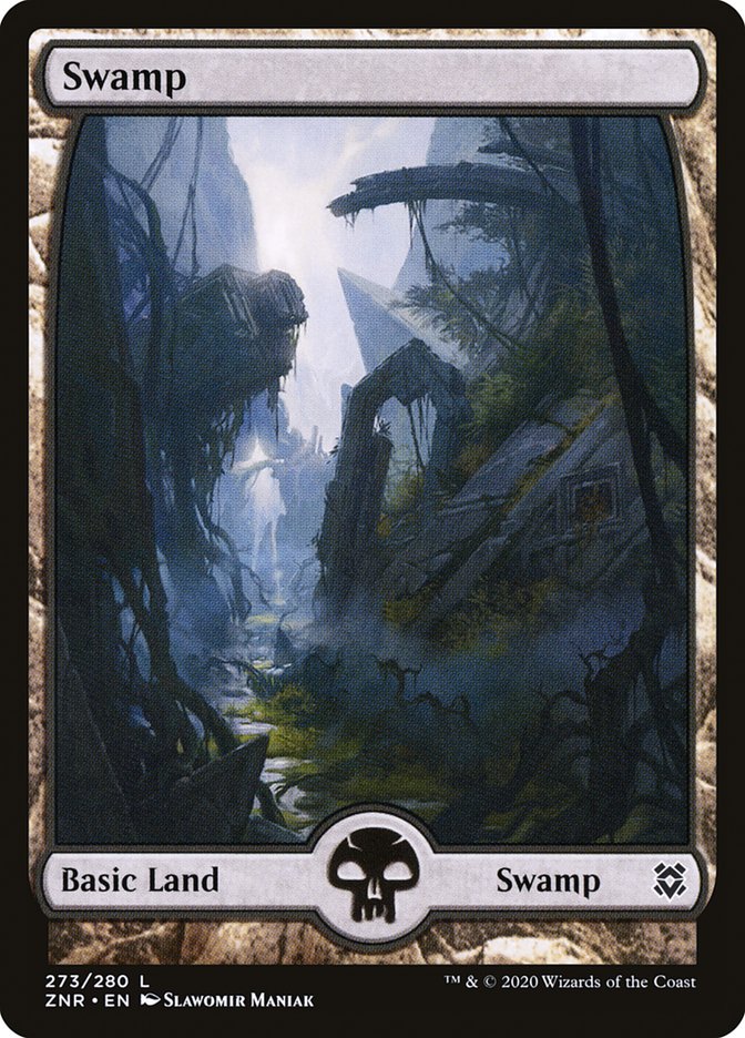 Swamp (273) [Zendikar Rising] | Good Games Adelaide SA