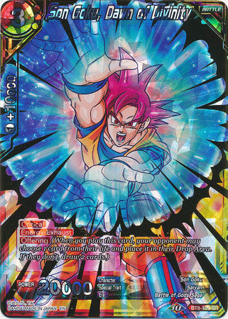 Son Goku, Dawn of Divinity [BT8-109] | Good Games Adelaide SA