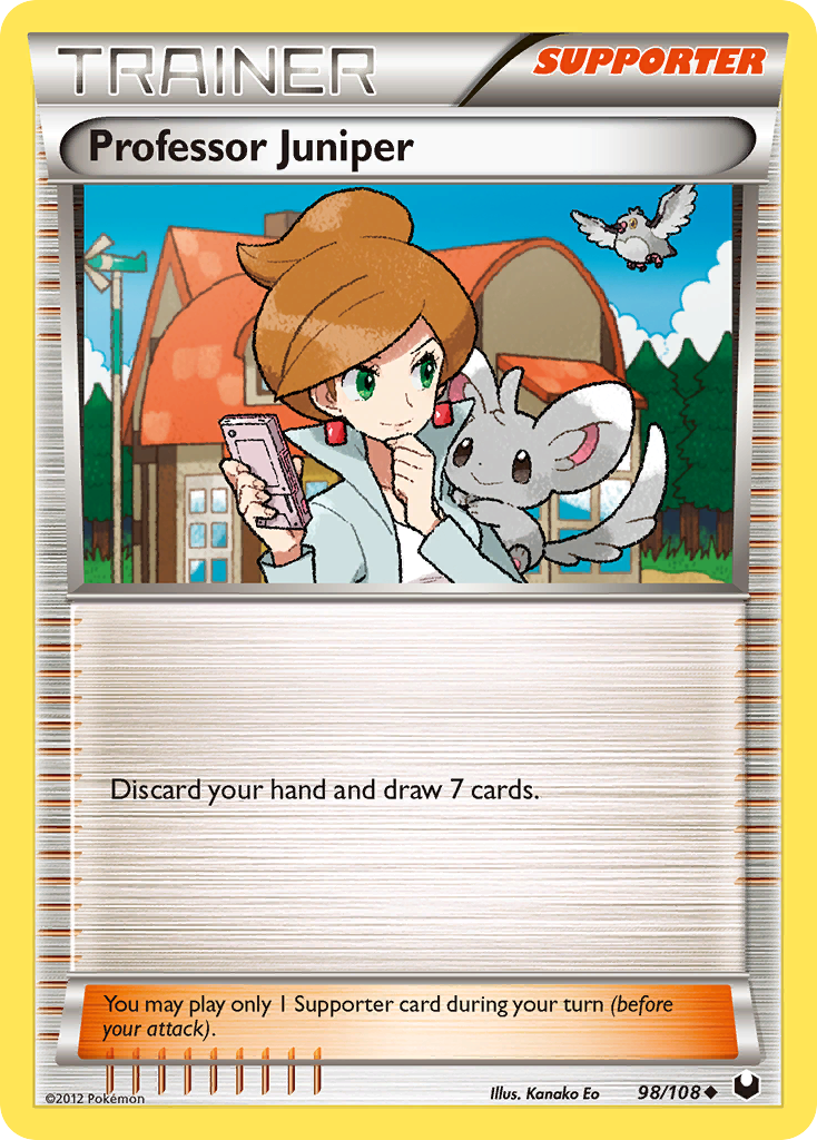 Professor Juniper (98/108) [Black & White: Dark Explorers] | Good Games Adelaide SA
