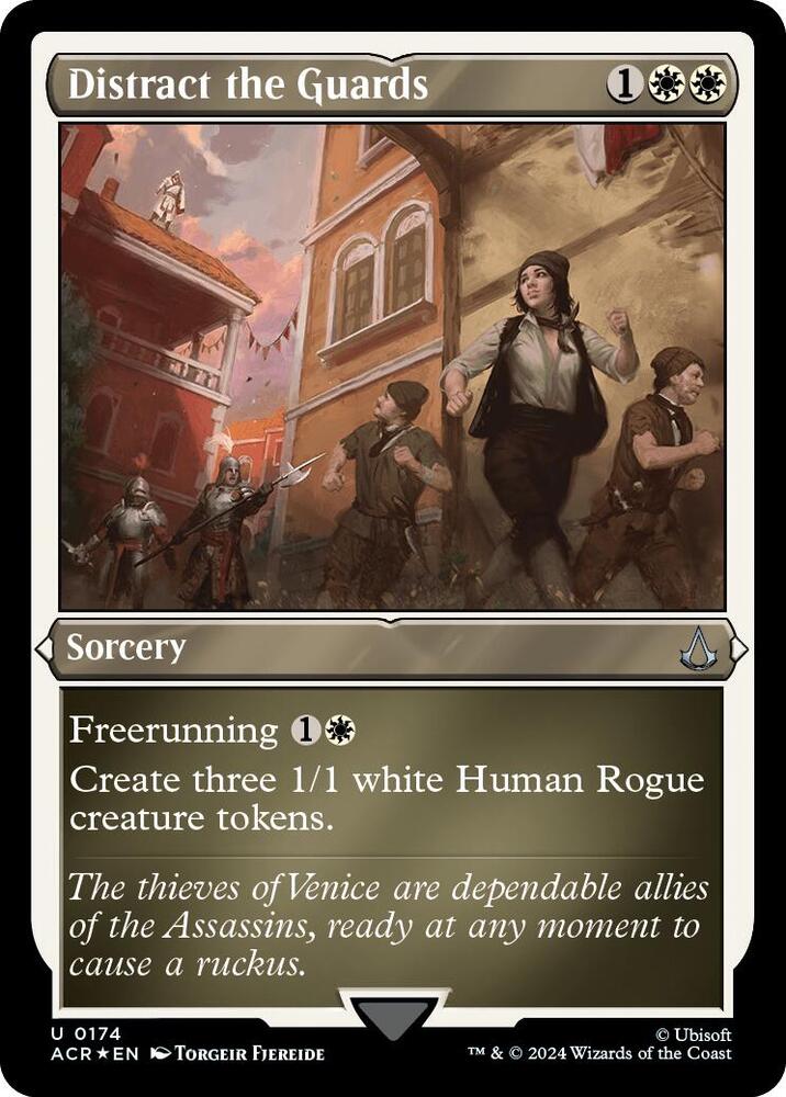 Distract the Guards 174 (Universes Beyond: Assassin's Creed)  - Foil | Good Games Adelaide SA