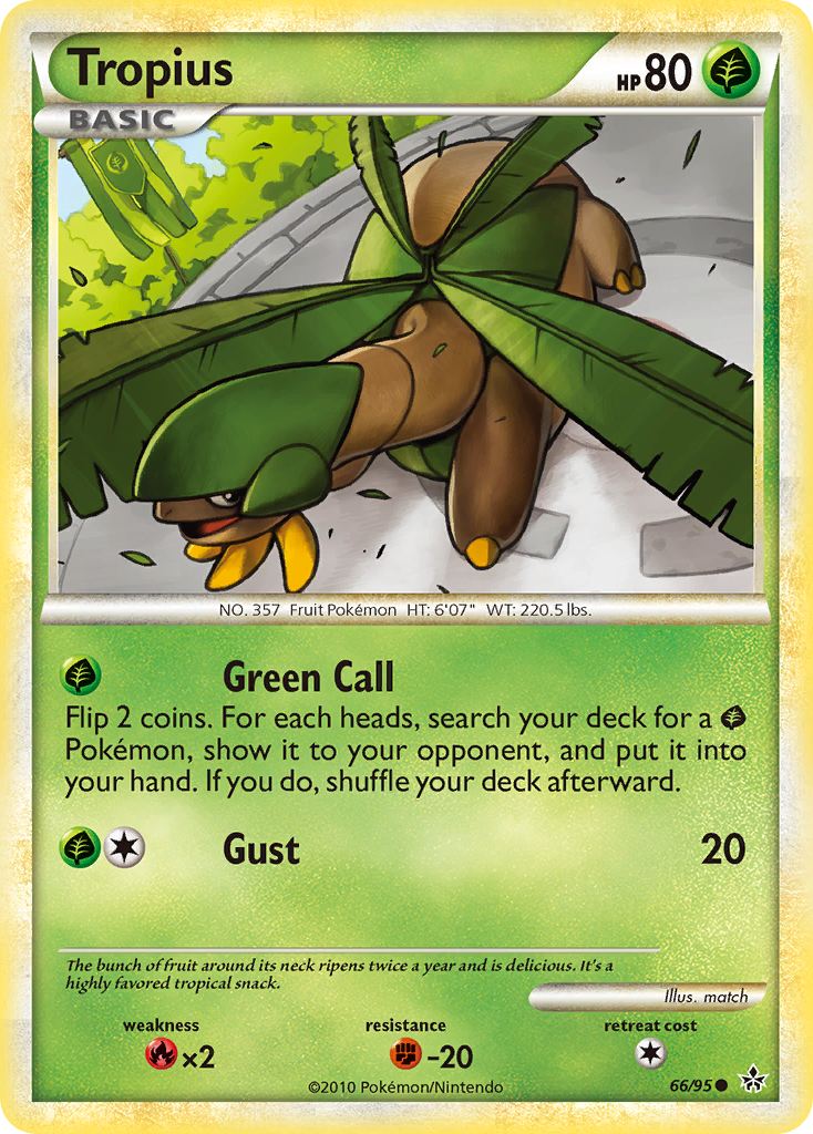 Tropius (66/95) [HeartGold & SoulSilver: Unleashed] | Good Games Adelaide SA