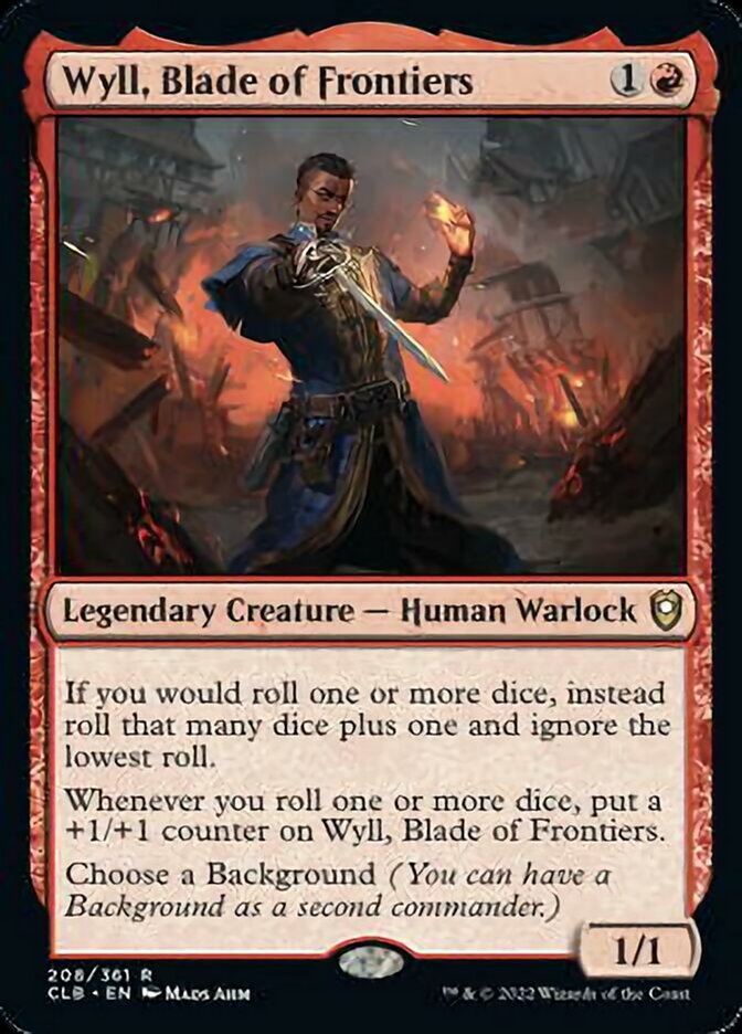 Wyll, Blade of Frontiers [Commander Legends: Battle for Baldur's Gate] | Good Games Adelaide SA