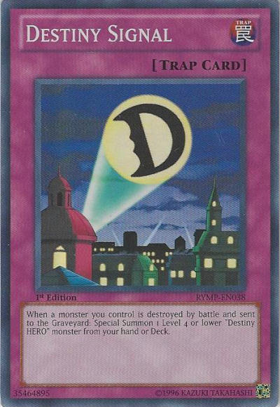 Destiny Signal [RYMP-EN038] Super Rare | Good Games Adelaide SA