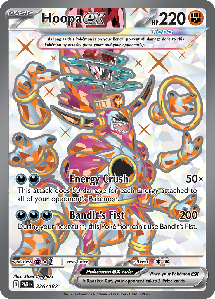 Hoopa ex (226/182) [Scarlet & Violet: Paradox Rift] | Good Games Adelaide SA