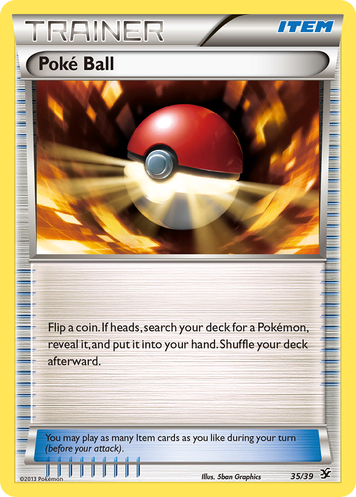 Poke Ball (35/39) [XY: Kalos Starter Set] | Good Games Adelaide SA