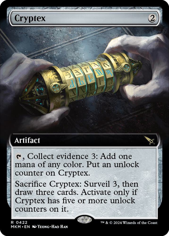 Cryptex 422 (Murders at Karlov Manor)  - Foil | Good Games Adelaide SA