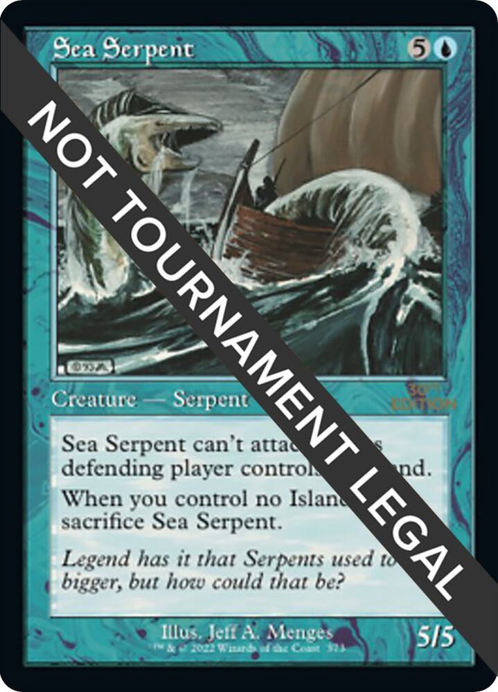 Sea Serpent Retro Frame 373/594 (30th Anniversary Edition)  | Good Games Adelaide SA